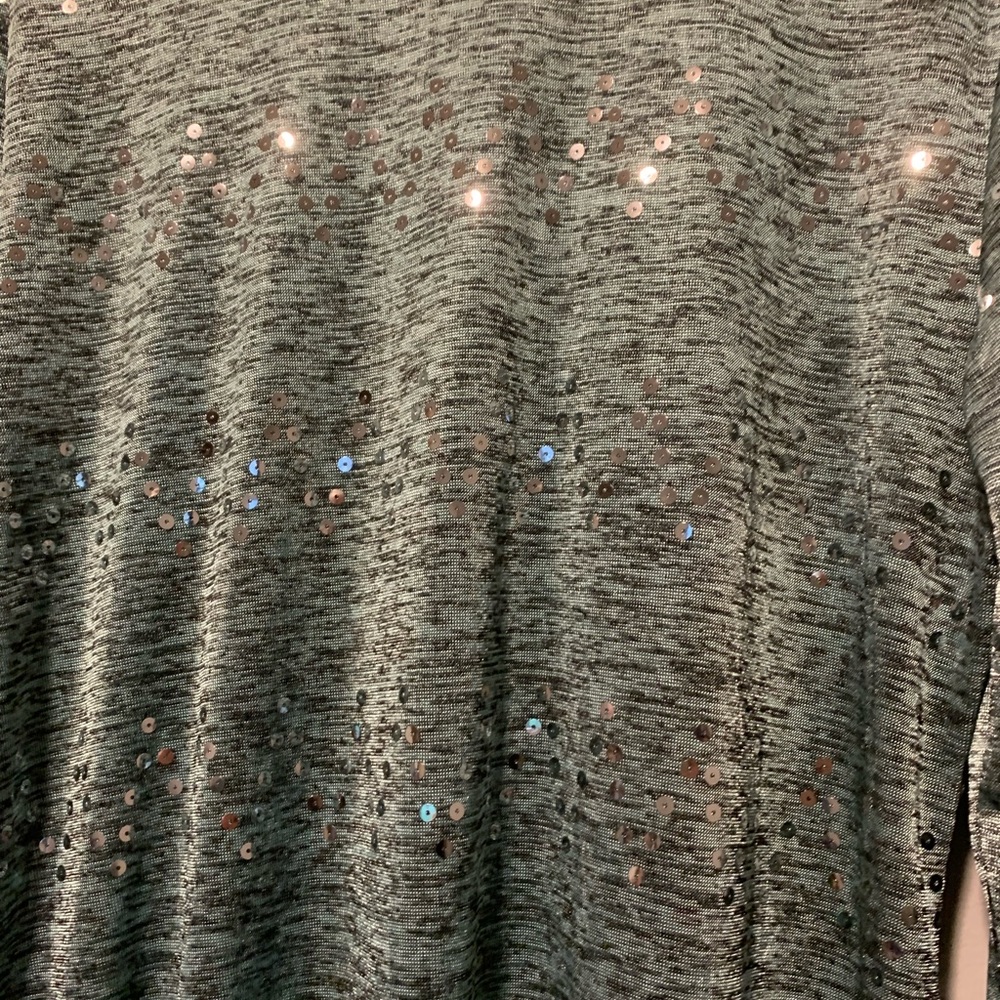 New Directions Sz L Evening Wear Top - Picture 4 of 5